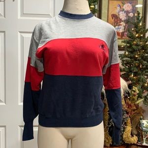 Vintage sweatshirt polo mallet size M